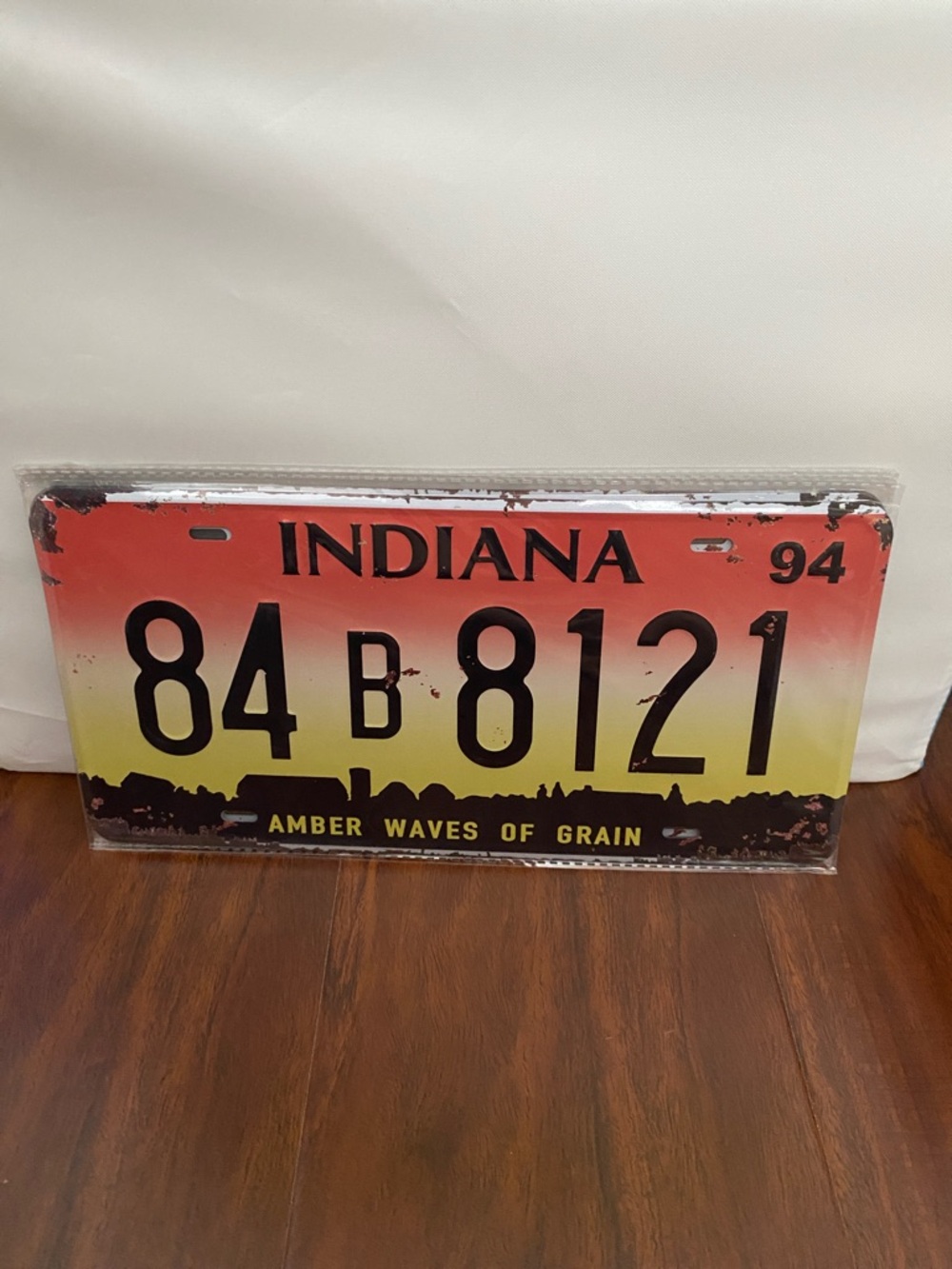Indiana License Plate
